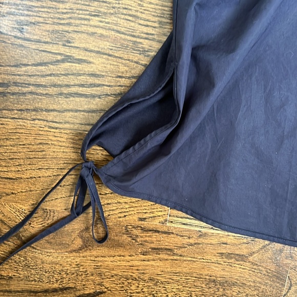 COS Navy Blouse Size Small - Picture 4 of 4